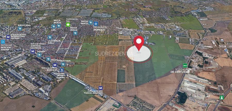 Teren de vanzare, Popesti-Leordeni, If, zona Viscofil-ideal investitie - 2