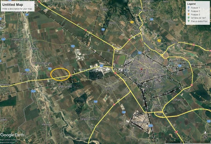 Teren 37 ha de vanzare cu PUZ aprobat - Stoenești, lângă Ploiești, acces TIR - 5