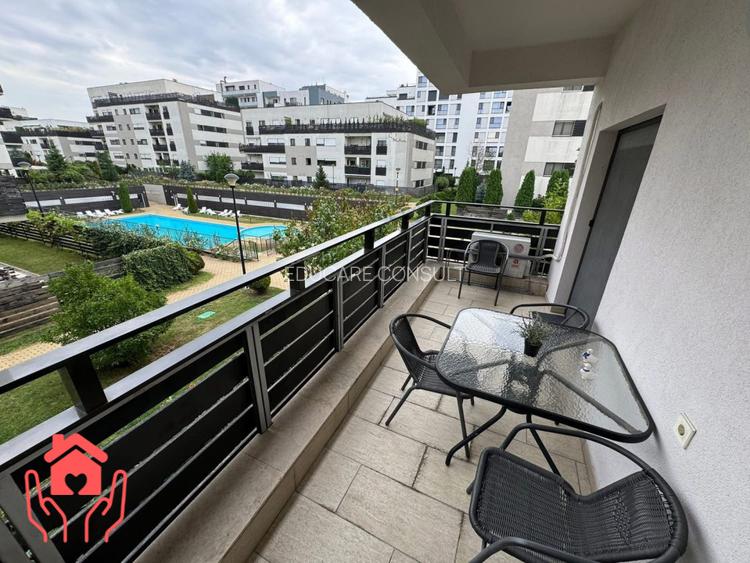 PRIVIGHETORILOR (Natura Residence)-3 camere generoase, parcare, boxa, piscina! - 7