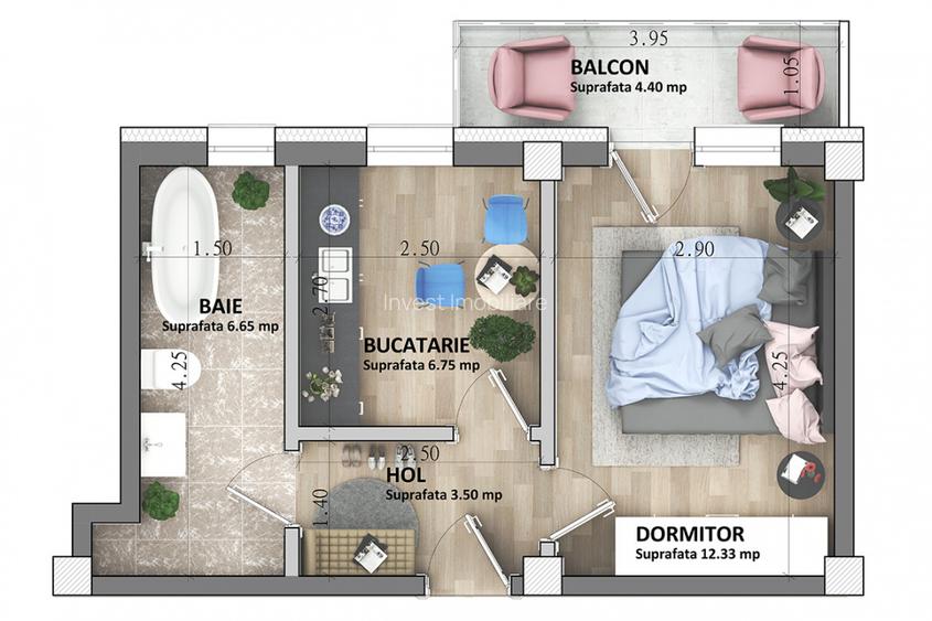 Apartament 1 camera, decomandat, ASTORIA, COMISION 0% - 5