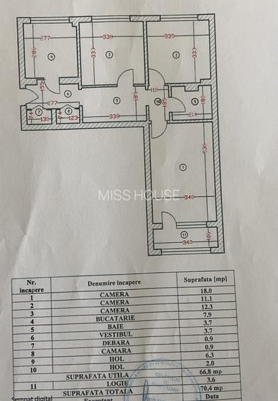 Apartament 3 camere decomandat, Titan, 1 Decembrie - 15