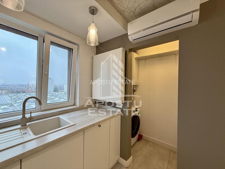 Apartament 3 camere, renovat si mobilat modern, centrala proprie - 13