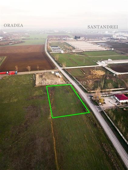 RECO Teren intravilan pentru servicii 1500 mp zona industriala Santandrei - 6