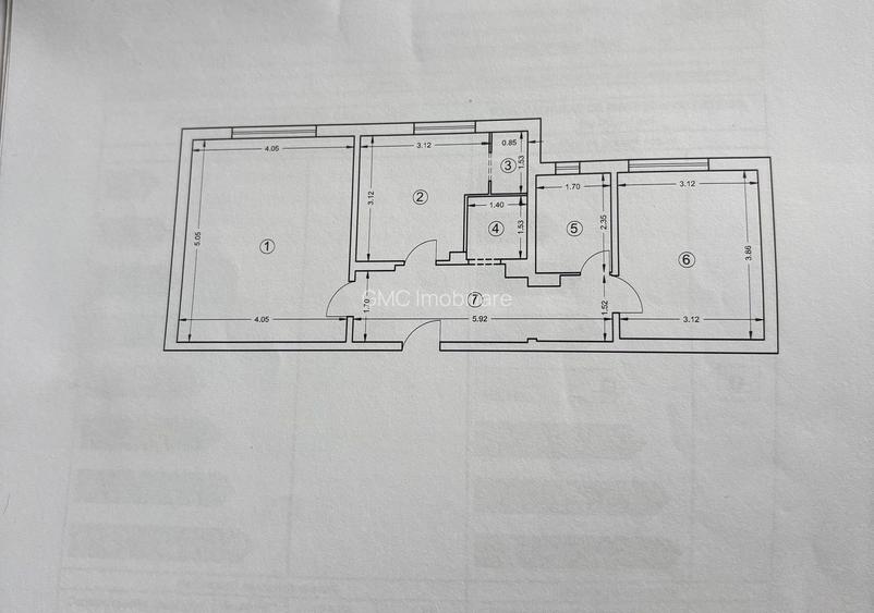 2 Camere Metrou Brâncoveanu - Erorii Revoluție L339 - 1