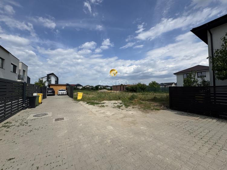 Teren 624mp + Drum - cu Autorizatie Vila cu Garaj Dublu - Otopeni Odaile - 10