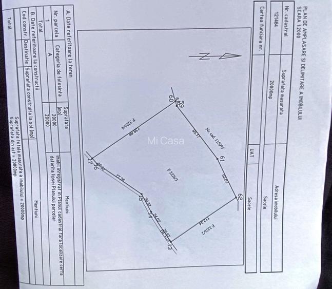 teren in zona Bradet-Sacele - 8