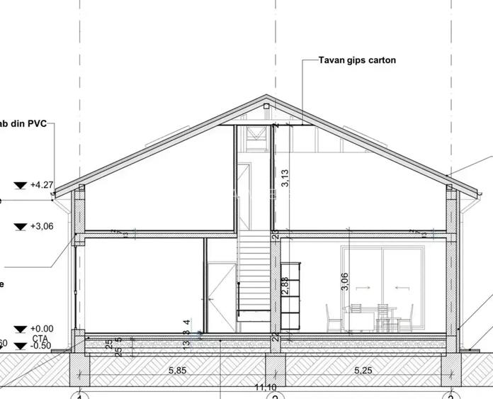 Casa in constructie pe teren mare, autorizatie valabila, Otopeni-9 Mai - 6