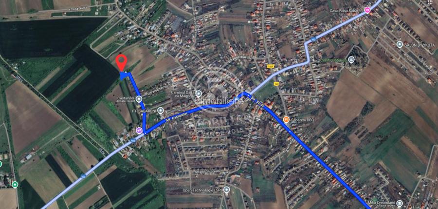 Sabareni in apropierea Padurii Cereanca- Teren de Vanzare - 3