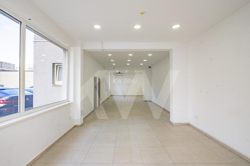 Spatiu comercial finisat 174mp vitrina Dna Stanca ideal showroom clinica - 7