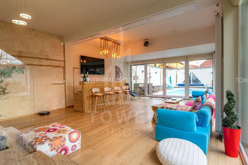 Vilă ultralux de 500 mp utili, piscină, saună, filigorie – Exclusivitate!! - 8