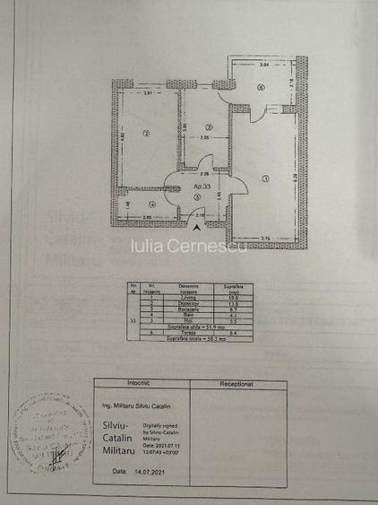 Apartament de vanzare 2 camere + loc de parcare inclus Dimitrie Leonida - 10