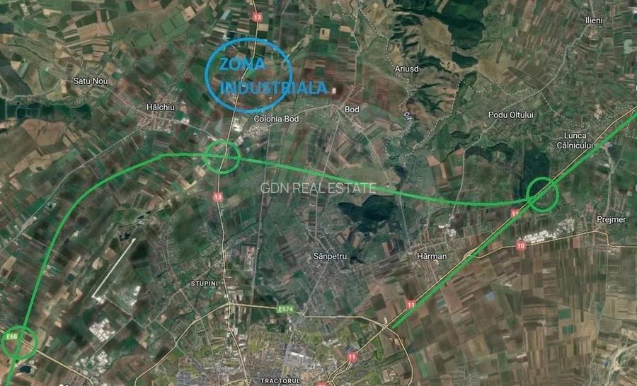 Teren industrial de vanzare &acirc; Calea Feldioarei, Brasov | Oportunitate strategica - 3