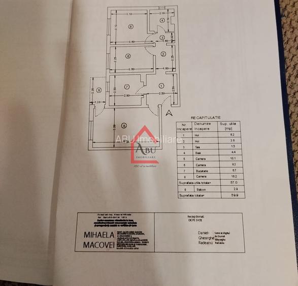 Ap 3 cam | decomandat | Canta | et 1 - 1