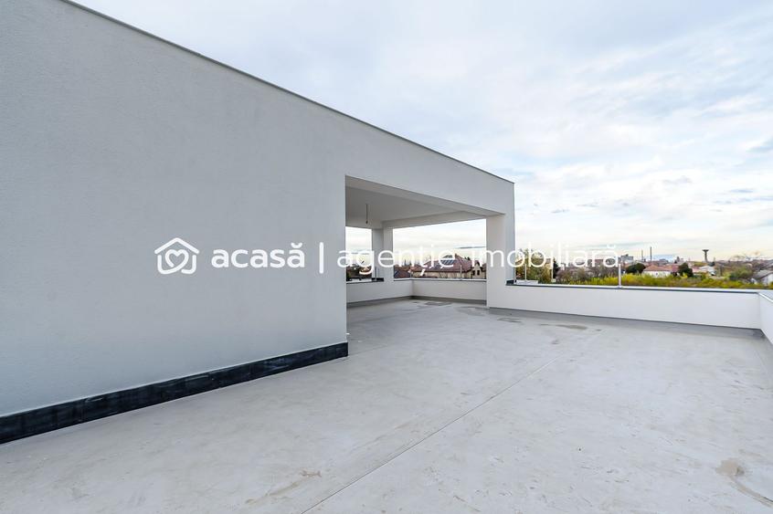 Vilă nouă cu terasă panoramică – design premium, 4 dormitoare, în Gai
