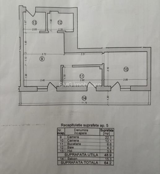 Apartament 2 camere Pipera - Parcare subterana inclusa - Comision 0! - 7