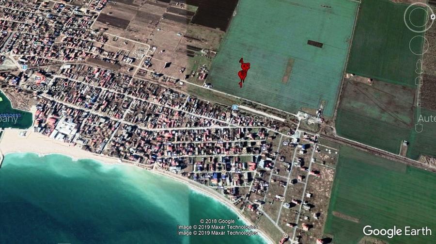 Costinesti - Gara veche - Teren intravilan curti constructii 655mp.......... - 2