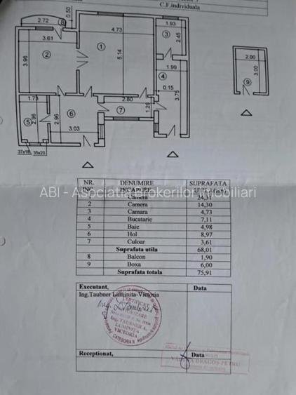 Universitate--6  min. metrou- 3 camere- centrala proprie - 12