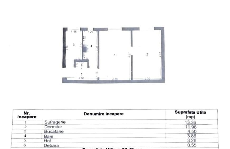 Apartament 2 camere, KM 4-5, Constanța  - 12