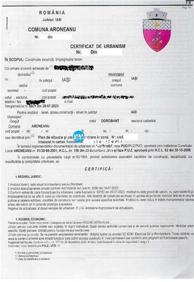 Teren intravilan de vanzare in Iasi, zona Dorobanti - 3