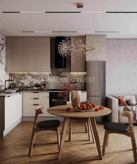 Apartament 2 camere Piața Alba Iulia | Terasă | Proiect boutique - 4