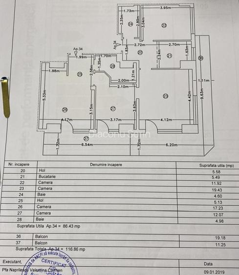 Apartament mare recompartimentat in doua spatii locative - 16