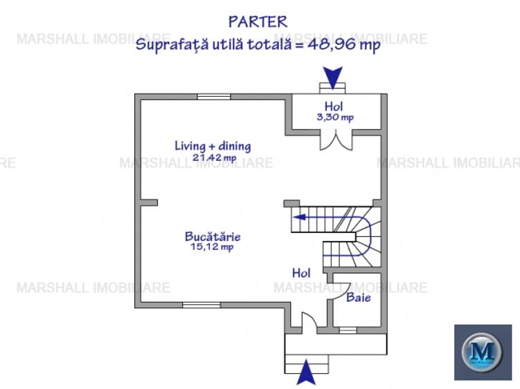 Vila cu 4 camere de vanzare, zona Rudului, 145 mp #16336 - 13