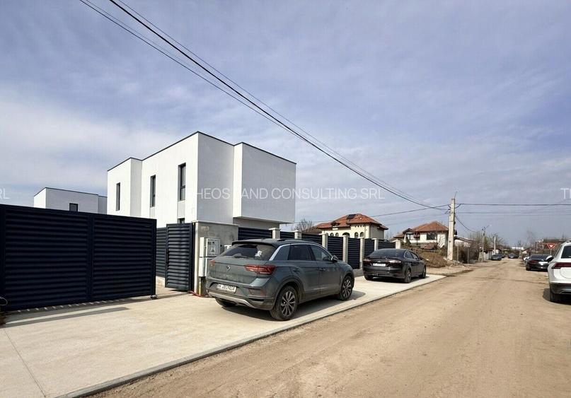 Vilă P+1 cu 4 camere + teren 470 mp Tunari Str. Camil Petrescu - 24