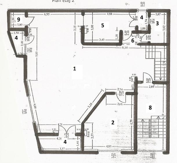 Vedere panoramica! Duplex cu 6 camere pe strada linistita, 350mp - 1