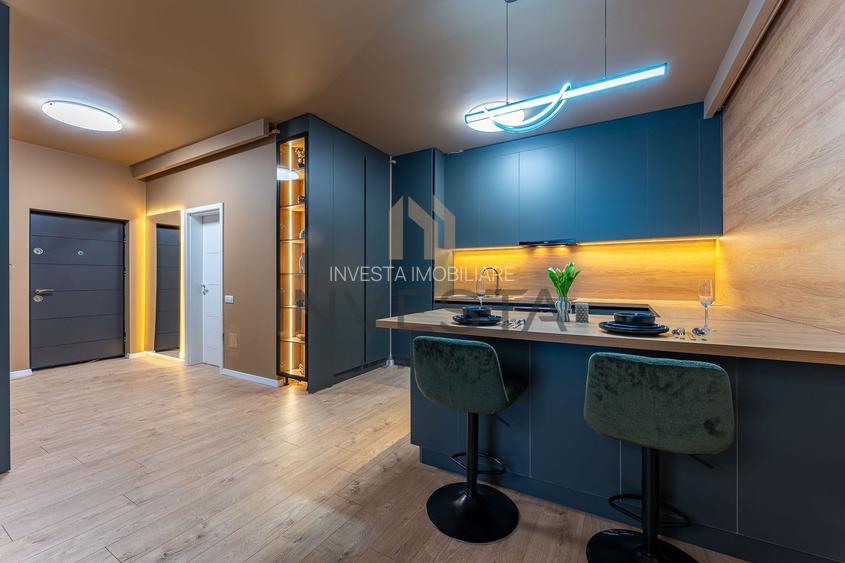 2 camere spatioase, finisaje de lux, bloc nou – Floresti - 5