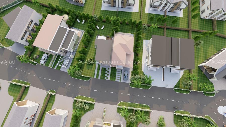 Teren ARED CITY, 657 mp, cu acces securizat și infrastructură completă - 2