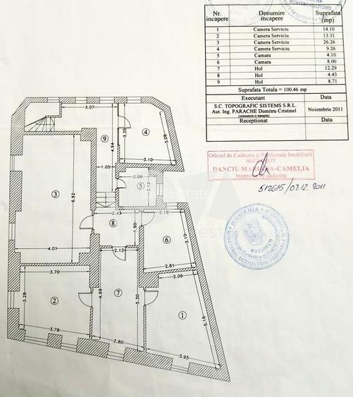 De vânzare - apartament 200 mp utili - Sf. Voievozi - Victoriei - 13