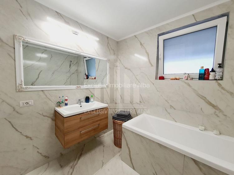 Casa insiruita | 125mp | 575mp teren | Partial Mobilata | Alba-Micesti - 8