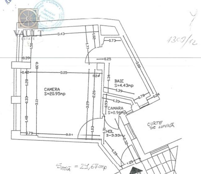 Garsoniera - LUX - zona UNIVERSITATE  - 15