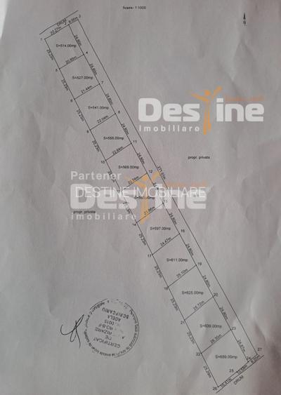 Parcele de vanzare  Cornesti, Miroslava, 17.000 EURO / PARCELA - 2
