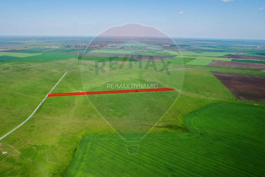 5 hectare teren agricol cu front la șosea, zona Sântana - 3
