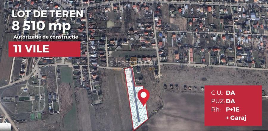 Vanzare teren cu autorizatie, 11 vile exclusiviste, Corbeanca, Ilfov - 2