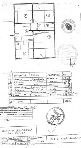 Apartament 3 camere, bloc 85" Centrala termica zona Mall Vitan - 4