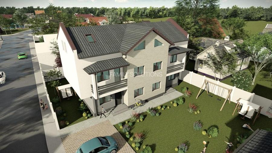 Casa pozitie deosebita P+1+M. 7 cam. Util 173mp. Teren 163mp - 22