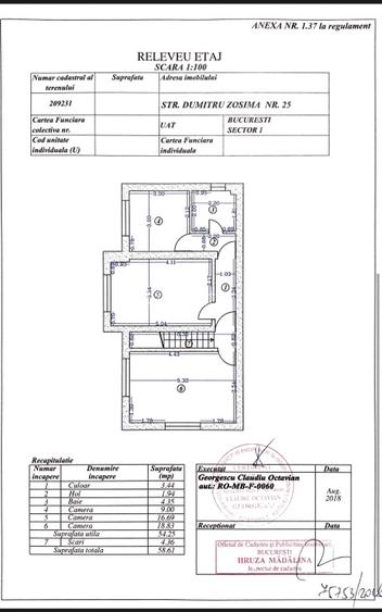 Direct Proprietar - Vila individuala D+P+1,  zona Domenii 160mp - 14