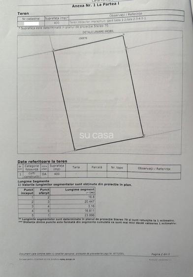 Vama Veche ~ Teren Intravilan ~ Toate Utilitatile ~ Strada Castanului - 2