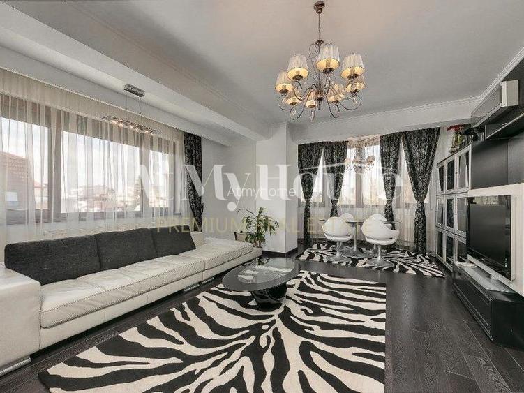 Apartament spatios si luminos cu 3 camere, mobilat LUX, parcare, terasa - 2