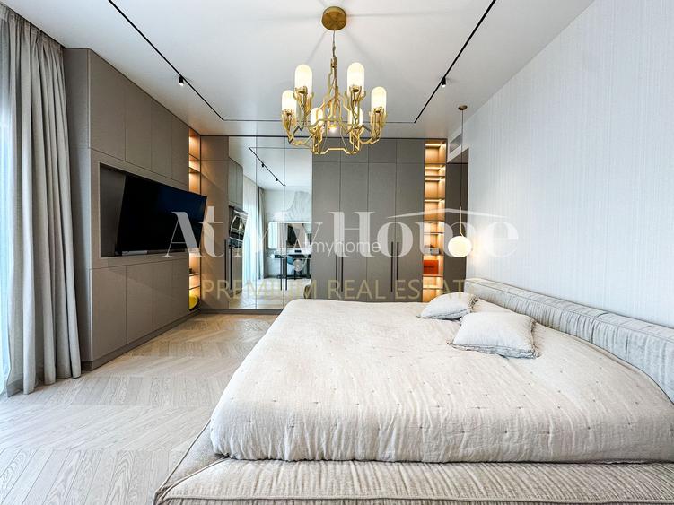 Penthouse Ultra Luxury cu 5 camere,  complet renovat,2 parcari,boxa,terase 195mp - 27