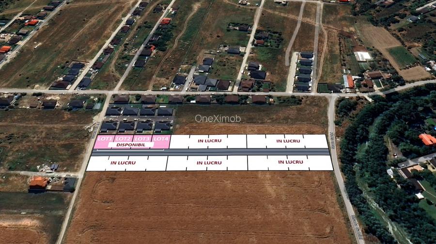 TEREN | Domnești | 4 Loturi | Autorizatie de construire | Stradal | COMISION 0% - 2