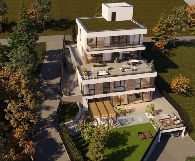 Apartament in vila 180 mp + 350 mp gradina, panorama spectaculoasa, Grigorescu - 3