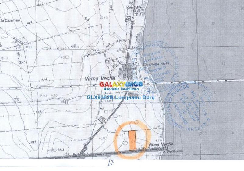 Teren intravilan 47.400 mp, Vama Veche, 200 m de Marea Neagra - 9