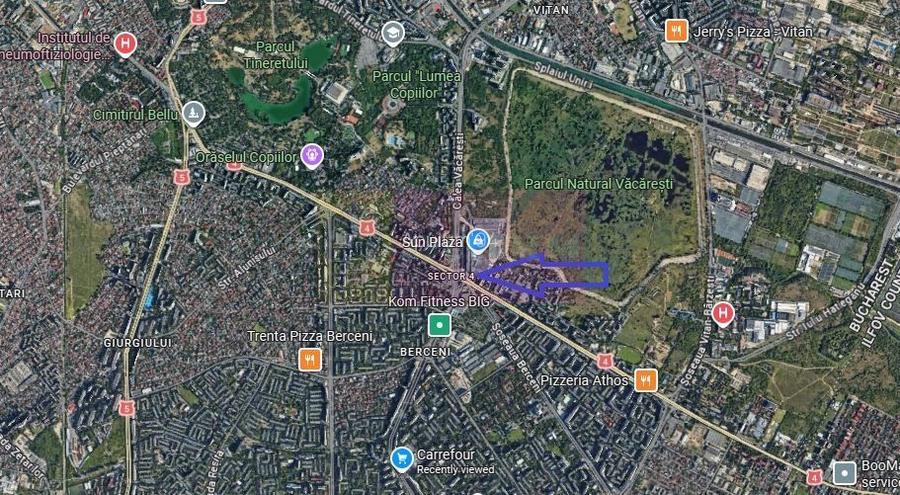 Teren intravilan 210 mp, Metrou Piata Sudului - SUN PLAZA - 2