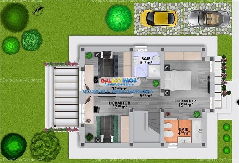 Vila individuala noua de vanzare complex privat Sabareni - 23