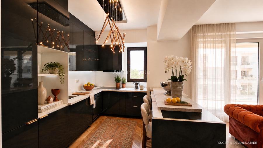 Vita Bella Pipera — 3 cam, 94 mp, mobilat, renovat. Comision 0% TVA 0% - 7