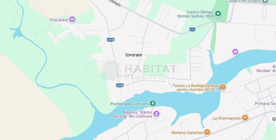 Teren intravilan 4513 mp, Izvorani, Str. Ml. Averescu,cel mai mic pret din zona - 6