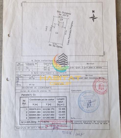 Teren 305 MP Casa Demolabila Berceni Luica Dedeman Toate Utilitatile - 2